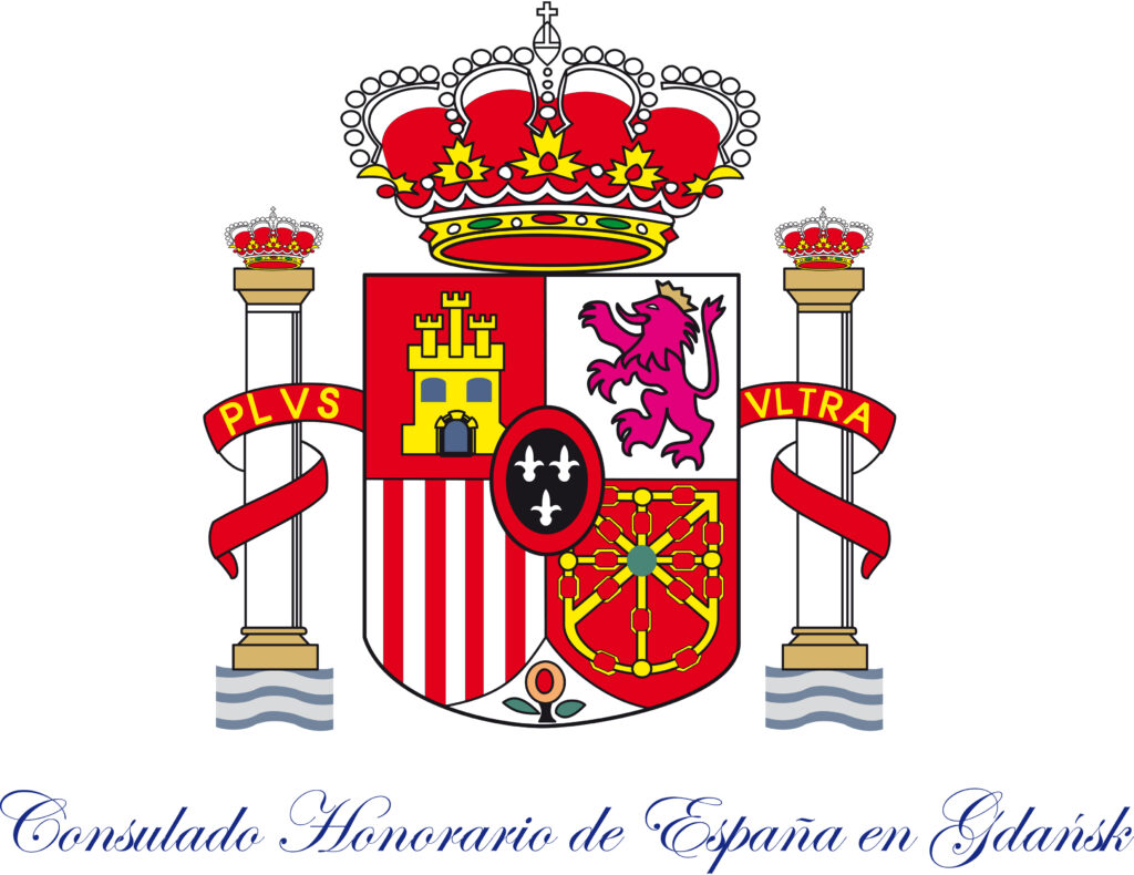 Logo Konsulatu Honorowego Królestwa Hiszpanii w Gdańsku